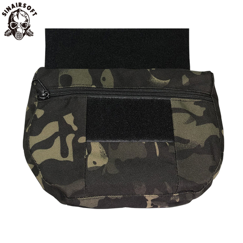 Bolsa de almacenamiento de accesorios tácticos Airsoft, chaleco Molle militar de caza, Armor Carrier CRM CRX D3, aparejo de pecho, bolsa de descarga ► Foto 1/6