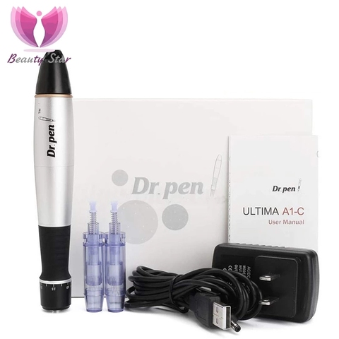 Dr. Pen Ultima A1 pluma Derma eléctrica, herramientas de cuidado de la piel, Micro lápiz aguja, aguja de mesoterapia, terapia de sistema Derma Micro automática ► Foto 1/6