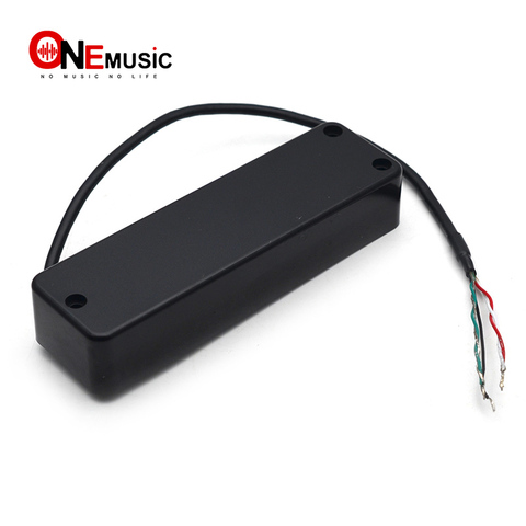 Pastilla de Bajo sellado de 3 orificios de Soapba, 5 cuerdas, pastilla Humbucker de doble bobina, 108,5x32mm, accesorios de guitarra con imán de cerámica ► Foto 1/5