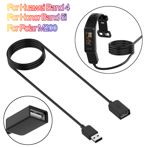 Cable de cargador USB muelle de carga para Huawei pulsera 4 cuna Dock cargador para Huawei Honor banda 5i Polar M200 reloj inteligente ► Foto 1/6