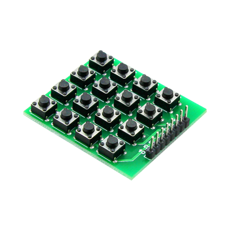 Teclado 4x4 para arduino, accesorio MCU, teclado de matriz, 16 botones ► Foto 1/3