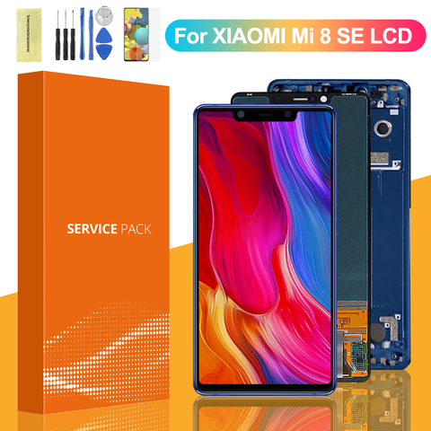 Pantalla 100% Original para Xiaomi Mi 8 SE, montaje de digitalizador con pantalla táctil con marco para Xiaomi Mi 8 se ► Foto 1/6