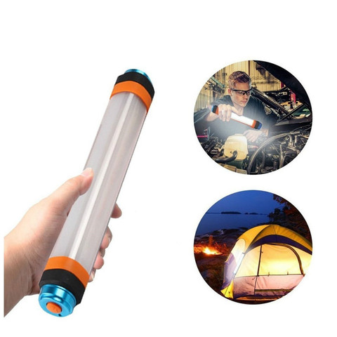 Linterna de Camping portátil multifunción USB recargable lámpara de campamento IP68 luz de flash de emergencia al aire libre trival camping SOS Luz ► Foto 1/6