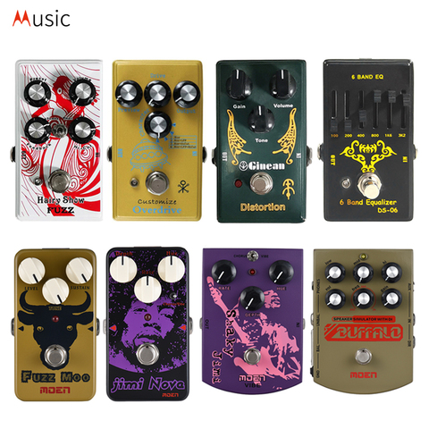 Pedal de efectos de guitarra Overdrive FUZZ, distorsión, coro, vibración, accesorios para guitarra eléctrica ► Foto 1/6