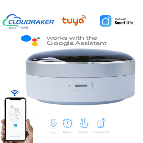 Cloudraker-Control remoto inteligente para el hogar, Control por voz con aplicación Tuya, compatible con Alexa, Google Home y Siri ► Foto 1/6