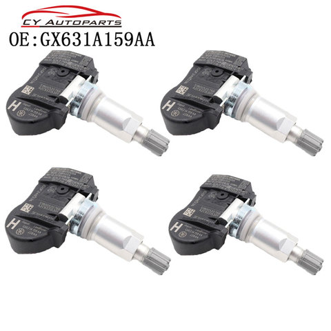 4 Uds nuevo TPMS Sensor de presión de neumáticos para LAND ROVER JAGUAR 433MHZ GX631A159AA GX631-A159AA 433MHZ ► Foto 1/6