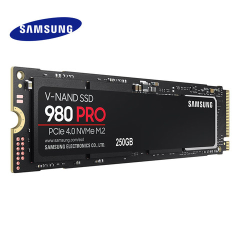 SAMSUNG SSD M.2 250GB 500GB 1TB 980 Pro interna de disco de estado sólido M2 2280 PCIe Gen 4,0x4 NVMe 1.3c ► Foto 1/6