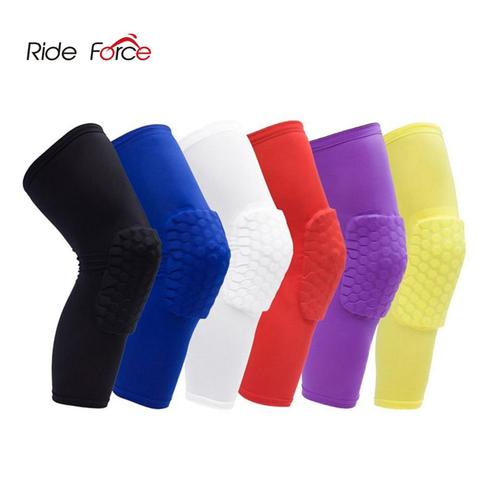 REXCHI 1 PC Basketball rodilleras manga panal Brace elástico Kneepad equipo protector Patella espuma soporte de voleibol ► Foto 1/6