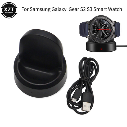 Inalámbrico rápido Base del cargador para Samsung Gear S3/S2 frontera reloj cable de carga para Samsung Galaxy ver S2/S3 46mm/42mm cargo ► Foto 1/6