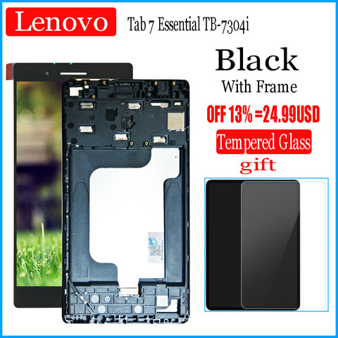 Pantalla LCD de 7 pulgadas para Lenovo Tab 7 Essential TB-7304i, montaje de digitalizador con pantalla táctil, 4 TB-7304i TB-7304N TB 7304I ► Foto 1/6