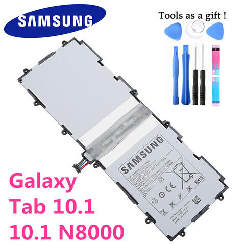 SAMSUNG-Batería de repuesto Original SP3676B1A para tableta Samsung Galaxy Tab Note 10,1, N8000, N8010, N8020, P7510, P7500, 7000mAh, incluye herramientas ► Foto 1/3