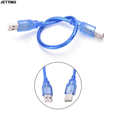 JETTING alta calidad USB 2,0 A macho AM A USB 2,0 B Tipo hembra extensión Cable de impresora Cable USB2.0 Cable 0,3 m triangulación de envío ► Foto 1/6