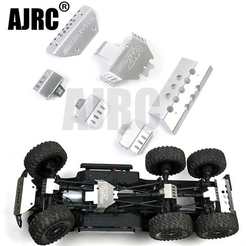 RC car metal trx-6 G63 parachoques chasis armadura de protección patín placa para Traxxass TRX-4 G500 88096-4 opción de actualización ► Foto 1/4