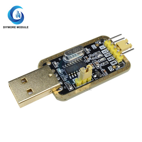 Módulo CH340G Adaptador convertidor USB a TTL placa UART puerto Serial 3,3 V 5V con luz de alimentación para Arduino ► Foto 1/6