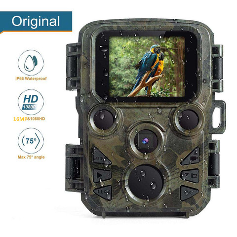 Foto-trampa cámaras termográficas para la caza de Scout Mini cámara Chasse 12MP 1080 p visión nocturna Wildcats caza cámara trampa con pantalla LCD ► Foto 1/6