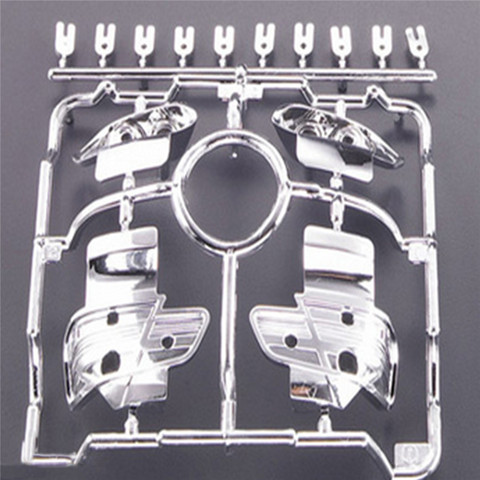 Carcasa de coche de control remoto para BMW M3 RC, Kit de cubo de lámpara para coche plateado manualidades, Kit de soporte de taza de luz, piezas de mejora, 1/10 ► Foto 1/2