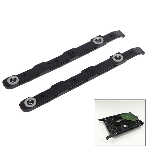 2 uds. De rieles de montaje para disco duro de chasis de plástico, para Cooler Master 3,5 