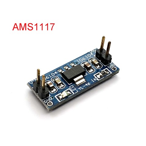 Módulo de fuente de alimentación para Arduino, módulo de reducción de energía con Bluetooth, Raspberry Pi, LM1117, AMS1117, 4,5-7V, giro de 3,3 V, 5,0 V, 1,5 V, DC-DC ► Foto 1/4