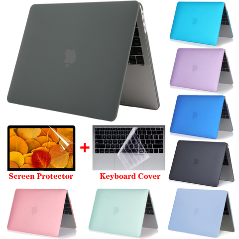 2022 nueva manzana MacBook M1 Chip aire Pro 13,3 A2337 A2338 funda de portátil para mac libro aire Retina Pro 11 12 13 15 16 pulgadas ► Foto 1/6