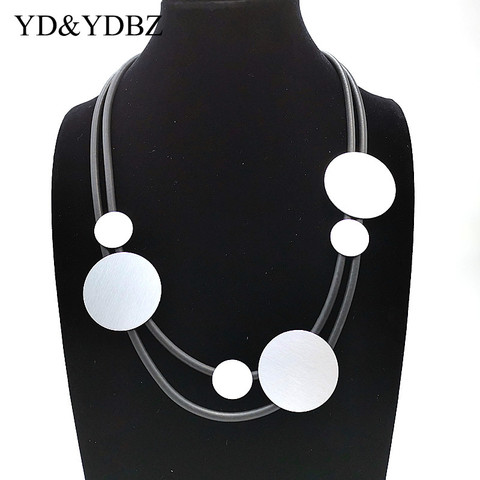 YD y YDBZ 2022 Alemania de collares cuello de joyería de moda collar Punk gótico gargantilla sencilla bisutería vestido de suéter ► Foto 1/6