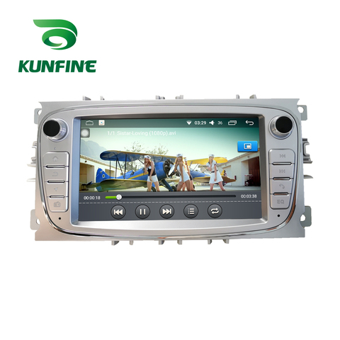 Quad Core Android 10,0 navegación GPS con DVD para coche REPRODUCTOR DE Deckless estéreo del coche para Ford Focus Mondeo S-max 200-2010 Headunit Radio ► Foto 1/6