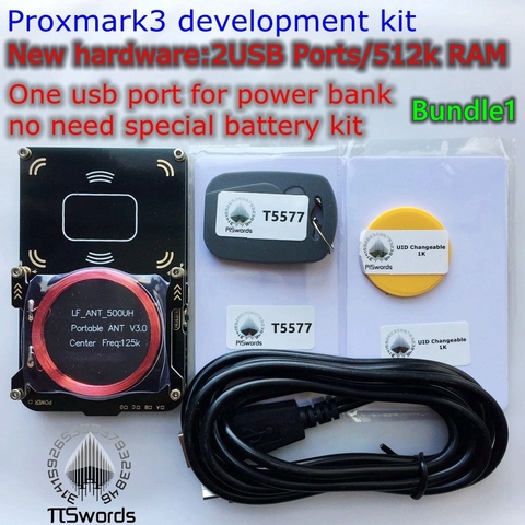 Nuevo Proxmark3 desarrollar traje Kits 3,0 Proxmark NFC PM3 lector de RFID escritor para RFID tarjeta NFC copiadora clon Crack 2 puerto USB 512K ► Foto 1/6