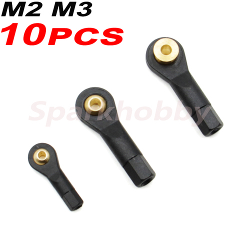 Conector de cabeza de bola de nailon para modelo RC, 10 Uds. De varilla de amarre para caña de pescar, accesorios de Juguetes DIY ► Foto 1/6