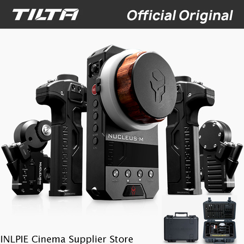 TILTA WLC-T03 núcleo-M Sistema de Control de lente de enfoque de seguimiento inalámbrico núcleo M para cardán de 3 ejes para ANCI RED Tilta Max DJI RONIN S ► Foto 1/3