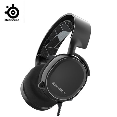 SteelSeries Arctis 3 auriculares de juego de plataforma para ordenador PlayStation 4 Nintendo Switch VR Android ► Foto 1/6