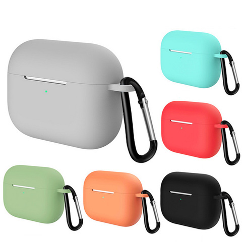 Silicona suave líquida para los Airpods caso Pro inalámbrica Bluetooth para airpod 3 2022 cubierta de la caja de aire de 3 Fundas Capa Coque ► Foto 1/4