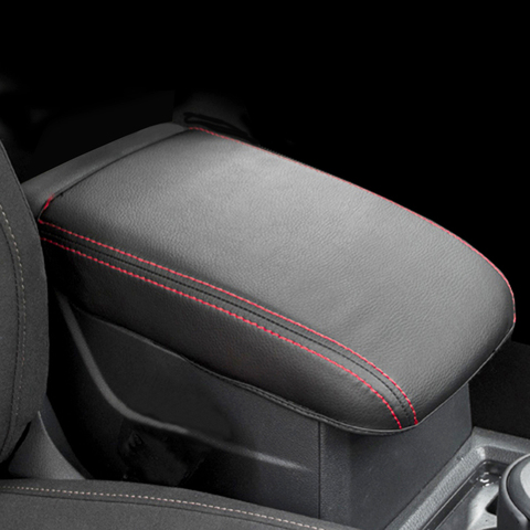 Cuero de la PU de la consola tapa cojín de almacenamiento protector bandeja cubierta de caja para Volkswagen Golf 7 MK7 para asiento arona tapa pad 2013-2017 ► Foto 1/6