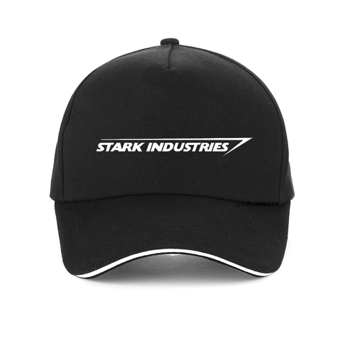 STARK INDUSTRIES-Sombrero de béisbol informal para hombre, gorra de béisbol de algodón 100%, snapback, alta calidad ► Foto 1/6