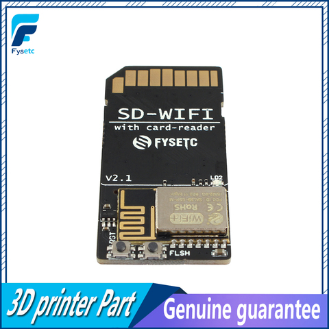 FYSETC SD-WIFI con módulo lector de tarjetas ejecutar ESP web Dev a bordo Módulo de transmisión inalámbrica de chip USB a serie para S6 F6 Turbo ► Foto 1/5