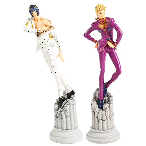 Bizarre Adventure-figuras de acción de juguete, muñeco con bolígrafo, Giorno, givanna, Raymond, Bucciarati, regalo de Navidad ► Foto 1/6