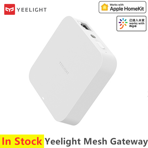 Yeelight-Hub de enlace de malla, dispositivo de soporte para productos de iluminación de malla, WIFI, modo Dual, funciona con la aplicación Apple Homekit Mijia, novedad de 2022 ► Foto 1/5