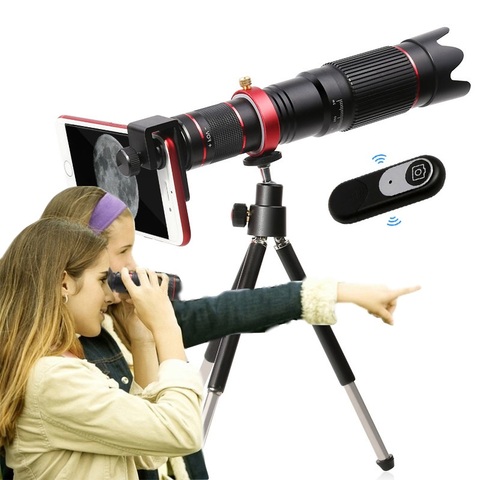 4K HD 36X telescopio óptico Zoom para teléfono lente de cámara teleobjetivo para iPhone Huawei Xiaomi Smartphone lentes lente para celular ► Foto 1/6