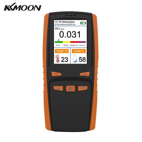 KKMOON-Analizador de ozono portátil, medidor de ozono O3 inteligente multifuncional, Detector de Gas, Monitor de contaminación de calidad del aire ► Foto 1/6
