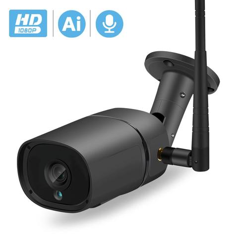 BESDER-cámara IP de seguridad CCTV H.265, Wifi, 1080P, detección IA, ranura TF, para exteriores, 2MP, Audio a Color, visión nocturna ► Foto 1/6