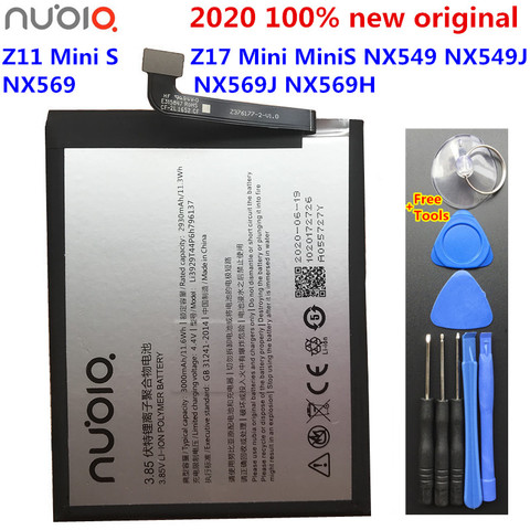 Original nuevo 3000mAh Li3929T44P6h796137 para ZTE Nubia Z11 Mini S Nubia Z17 Mini MiniS NX549 NX549J NX569 NX569J NX569H batería ► Foto 1/4