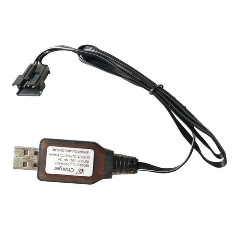 Cargador de batería de ion de litio de 7,4 v (3,7 v x2), SM-4P, juguetes eléctricos de control remoto, coche, barco, carga USB PXPE ► Foto 1/5