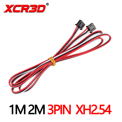 XCR-piezas de impresora 3D, límite de tope mecánico, interruptor óptico, línea de conexión, 3 pines, XH2.54, 1M, 2M, juego de cables, accesorios ► Foto 1/5