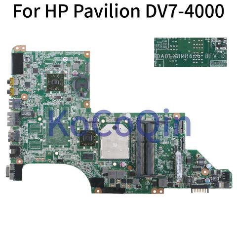 KoCoQin placa base para portátil HP Pavilion DV7 DV7-4000 placa base 605496-001 605496-501 DA0LX8MB6D0 ► Foto 1/3