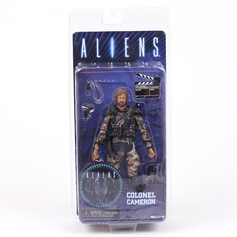 ALIENS NECA Coronel CAMERON PVC figura de acción de juguete de modelos coleccionables ► Foto 1/5