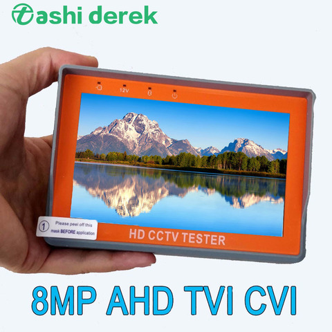 Mini Monitor de cámara Ahd con diseño de muñeca, probador Cvbs analógico de 8mp, Cmera, compatible con Ahd, Cvi, Tvi, PTZ, Utp, red Cctv, tres modelos ► Foto 1/5