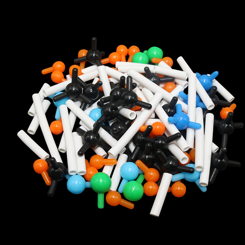 Kit de 1 caja de estructura Molecular en miniatura para laboratorio escolar, Kit de química General y orgánica ► Foto 1/1