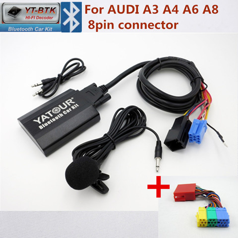 Yatour-Kit de coche con Bluetooth para AUDI, A3, A4, A6, A8, AllRoad TT, concierto, 1 concierto, 2 sinfonía, radio, reproductor de Audio MP3 ► Foto 1/6