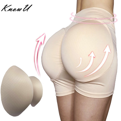 KnowU-pantalones cortos de realce de trasero falso para travestis, moldeador de cuerpo, almohadillas de cadera, potenciador, cambiador de forma Transexual ► Foto 1/6