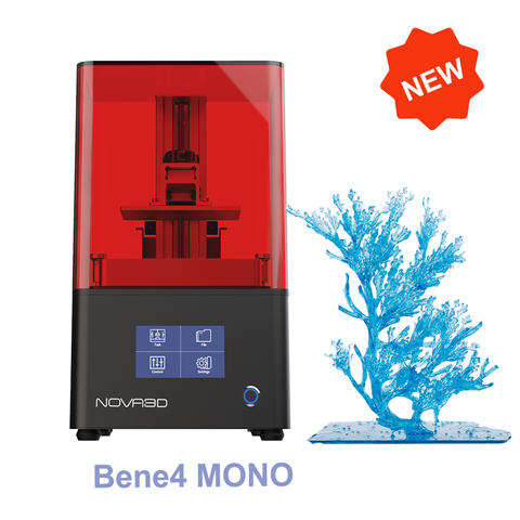 NOVA3D-impresora 3d Bene4 MONO, pantalla monocromática de 6 ', Kit de impresora 3d de Metal 2K, resina MSLA, Drucker WLAN/sin conexión ► Foto 1/6