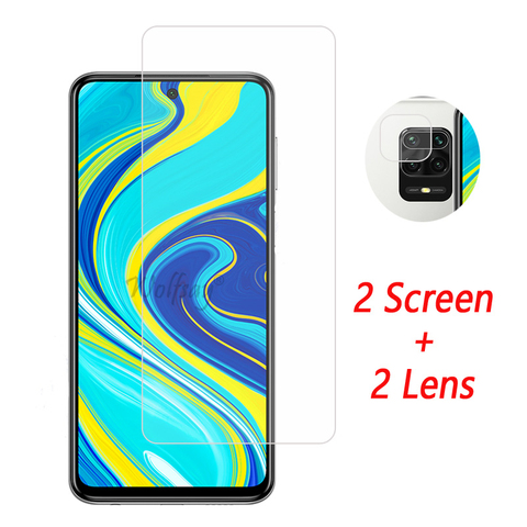 Lente de la Cámara Protector para Xiaomi Redmi Nota 9S templado vidrio Redmi Note 9S 8T 8 Pro 9C pantalla Protector para Xiaomi Redmi Nota 9 de vidrio ► Foto 1/6