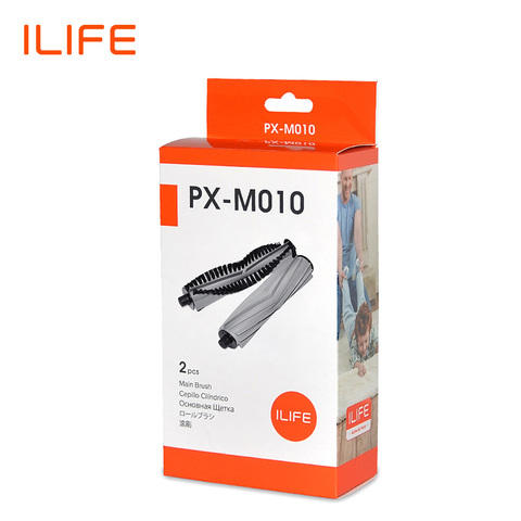 ILIFE A7 A9s rodillo cepillo goma Kits de repuesto para Robot aspirador PX-M010 ► Foto 1/5